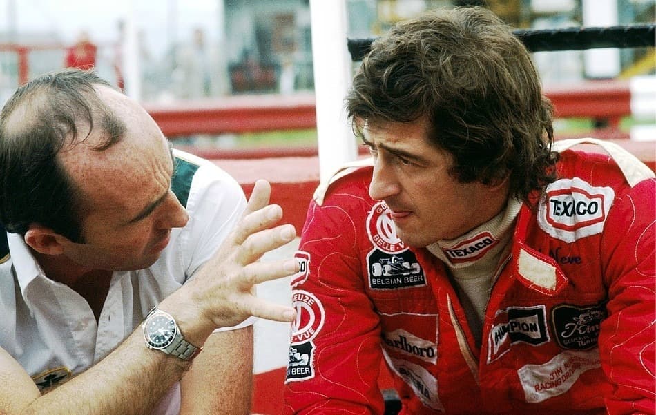 Patrick Neve was de allereerste coureur die voor het team Williams reed